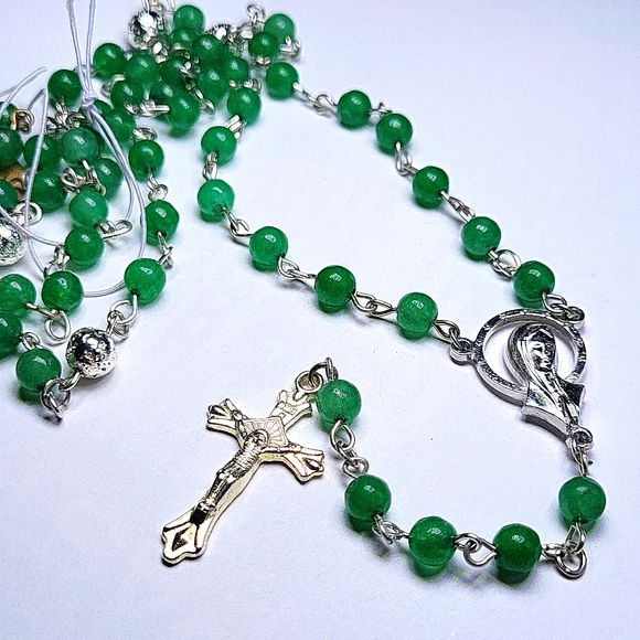 Aventurine handmade rosary - Picture 1 of 2